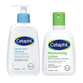 Cetaphil Moisturizing Lotion, 118 ml and Gentle Skin Cleanser for Dry skin, 236 ml