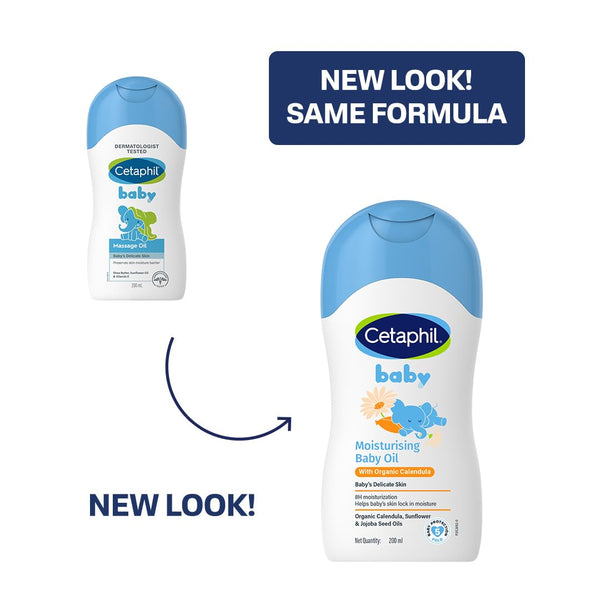 Cetaphil Baby Massage Oil, 200 ml image 2