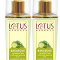Lotus Herbals Basiltone Clarifying & Balancing Skin Toner 100ml (Pack of 2)