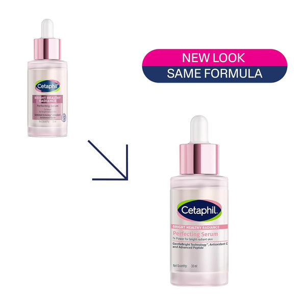 CETAPHIL Bright Healthy Radiance Brightening |Glow Serum | 30ml | GentleBright Technology™ with Antioxidant C and Advanced Peptide | Removes Dark Spots & Dullness image 2