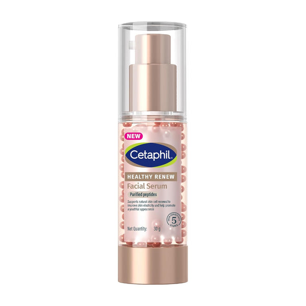 Cetaphil Healthy Renew Anti-Ageing Facial Serum 30 g – Peptide Powered Serum for Sensitive Skin, Helps Smooth Fine Lines & Hydrate image 2