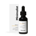 Minimalist 10% Advanced Vitamin C Serum for Glowing Skin | Brightening & Dark Spot Treatment | Treats Uneven Skin Tone, Dullness & UV Damage | Daily Face Serum (Stable Vitamin C) | 30ml