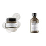 L'Oréal Professionnel Absolut Repair Molecular Sulfate-Free Deep Repairing Shampoo & Cream Mask for Damaged Hair - 300+250ml, Restores Strength With 2% Peptides Bonder & 5 Amino Acids