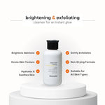Minimalist 7% ALA + Glycolic Brightening Face Wash | Cleanser with ALA For Glowing Skin, AHA for Exfoliation and Vitamin B5 For Hydration | Sulphate-free | Fragrance-free | For Women & Men | 100 ml image 9 — view 9