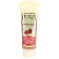 Lotus Herbals Strawberry & Aloe Vera Exfoliating Face Wash - Berryscrub - 80g (pack of 2)