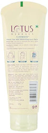 Lotus Herbals Claywhite Black Clay Face Pack | Detans Skin & Unclogs Pores | 60g (Pack of 1) image 5