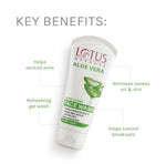 Lotus Herbals Aloevera Acne clear face wash 100g image 5 — view 5