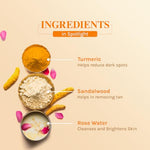 Lotus Herbals Radiance Boost Ubtan Face Cream SPF 20| Turmeric, Sandalwood and Rose Water| Glowing Skin|Reducing Dark Spots| Paraben free|Mineral Oil Free | 50gm image 8 — view 8