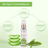 Lotus Herbals Active Aloe + Niacinamide Brightening Boost Mist|Hydrate, Refresh& Uplift|Paraben free|All Skin Types|50ml x Pack of 2 image 8