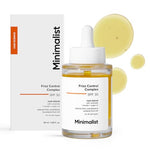 Minimalist Hair Serum for Dry Frizzy Hair with SPF 30, Keratin, Argan Oil & Ceramides| Heat Protection Serum, Smoothens & Protects From UV | Lightweight | Leave In For Women & Men | 50 ml image 9 — view 9