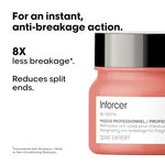 L’Oréal Professionnel Inforcer Strengthening Hair Mask with Vitamin B6 & Biotin for Weak, Brittle Hair, Serie Expert, 250gm image 10 — view 10
