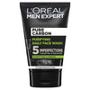 L'Oreal Paris PROFESSIONAL PARIS Men Expert, Pure Charcoal Purifying Daily Face Wash for Men - 100ml image 6
