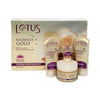 Lotus Herbals Radiant Gold Cellular Glow 5 in 1 Facial Kit | With 24K Gold leaves | For Natural Golden Glow Skin | For Women & Men | All Skin Types |170g image 7