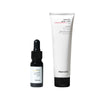 Minimalist Vitamin C 10% Serum + Salicylic Acid 2% Face Wash | Skin Brightening, Acne Control, Oil Balance, Dark Spot Reduction & Deep Pore Cleansing Combo for Clear & Glowing Skin - black