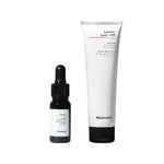 Minimalist Vitamin C 10% Serum + Salicylic Acid 2% Face Wash | Skin Brightening, Acne Control, Oil Balance, Dark Spot Reduction & Deep Pore Cleansing Combo for Clear & Glowing Skin - black — view 1