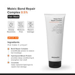 Minimalist Hair Mask For Frizzy Hair, Repairing Dry, Damaged & Dull Hair | Maleic Bond Repair Complex 05% with Transglutaminase, Amino Acids & Ceramides | For Damaged & Treated Hair | Controls Frizzy Hair | For Women & Men | 100 gm image 9 — view 9