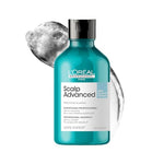 L’Oréal Professionnel Scalp Advanced Anti-Dandruff Dermo-Clarifier Shampoo 300ml | Removes Dandruff & Gently Clarifies the Scalp with Piroctone Olamine | For Men & Women image 9 — view 9