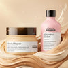 L'Oréal Professionnel Paris Serie Expert Vitamino Shampoo Protects Hair Colour From Fading,Adds Shine With Antioxidant Properties&Serie Expert Absolut Repair Masque 250 Gm,For Dry&Damaged Hair image 7