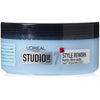 L'Oréal Paris Studio Line Style Rework Fibre Putty Hair Clay Level 7 – Strong Hold Matte Finish Texturizing Hair Wax for Men, 24H Reshaping Styling Putty, Professional Hair Styling Clay, 150ml (Pack of 2) image 5