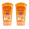 Lotus Herbals Breezy Berry SPF 20 Sun Block Cream, 50g (Pack of 2)