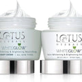 Lotus Herbals Whiteglow Gel Cream 40g, Nourishing Night Cream 40g, Set of 2