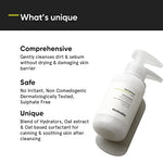 Minimalist Gentle Face Wash With 6% Oat Extract & Hyaluronic Acid For Sensitive Skin (Dry to Normal) | Sulphate Free | Non-Drying | Fragrance Free | Gentle Cleanser (120 ML) image 8 — view 8