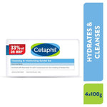 Cetaphil Cleansing Moisturizing Syndet Bar 4x100 gm – Gentle Soap-Free Syndet Cleansing Bar Pack with Shea Butter Blend, pH Balanced Moisturizing & Hydrating Formula for Sensitive & Dry Skin, Hypoallergenic & Non-Irritant Daily Cleanser for Face & Body image 7 — view 7