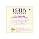 Lotus Herbals Wheatnourish Wheatgerm Oil and Honey Facial Massage Cream, 250g image 4 — view 4