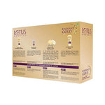 Lotus Herbals Radiant Gold Cellular Glow 5 in 1 Facial Kit | With 24K Gold leaves | For Natural Golden Glow Skin | For Women & Men | All Skin Types |170g image 8 — view 8