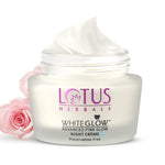 Lotus Herbals Whiteglow Advanced Pink Glow SPF 50 Night Crme For Deep Nourishment & Skin Brightening, Preservative Free, All Skin Types (50 G), 1 Count image 3 — view 3