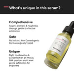 Minimalist 10% AHA BHA Exfoliating Serum For Beginners, AHAs (Lactic Acid & Glycolic Acid) & BHA (Salicylic Acid) Serum, 30ml image 9 — view 9