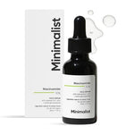 Minimalist Oil Control & Barrier Repair Combo | 10% Niacinamide Face Serum with Zinc 30ml + 10% Vitamin B5 Oil-Free Gel Moisturizer 50g | For Oily & Acne-Prone Skin image 6 — view 6