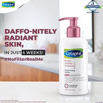 Cetaphil Bright Healthy Reveal Creamy Cleanser, Pack of 100gm, Radiance Refresh Toner 150ml, Day and Night Protection Cream, 50ml, Body Lotion, 245 g, White, Combo image 7 — view 7