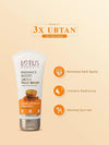 Lotus Herbals Radiance Boost Ubtan Face Cream 50gm, Boost Ubtan Face Wash 100gm set of 2 image 4
