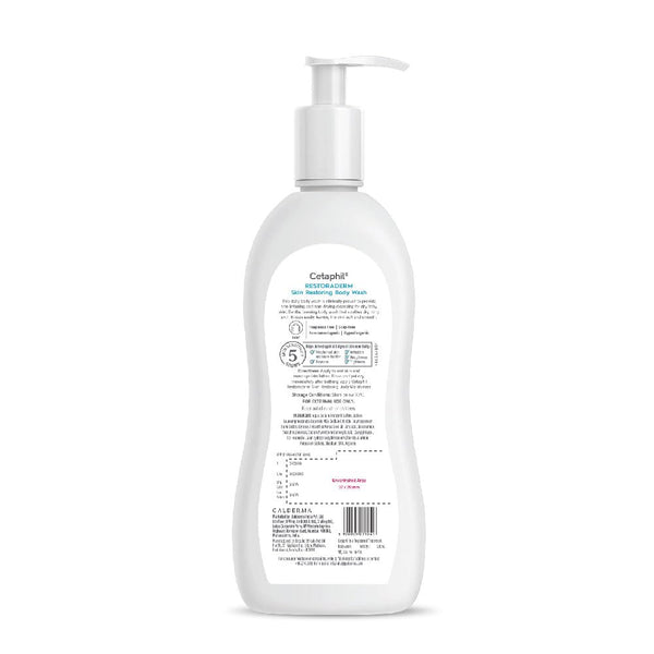 Cetaphil Restoraderm Skin Restoring Body Wash 295 ml – Gentle, Soap-Free Cleanser with Ceramides & Filaggrin-Technology, Helps Restore Skin Barrier, Soothes Very Dry & Sensitive Skin, Fragrance-Free, Hypoallergenic Daily Body Cleanser image 2