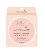 Lotus Herbals Whiteglow Flawless Complexion Compact For All Skin Type Radiant;Matte Finish (Pack Of 2) Compact (Caramel, 20 Grams), Multicolor image 2 — view 2