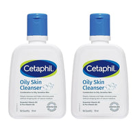 Cetaphil Oily Skin Cleanser, Daily Face Wash for Oily and Acne Prone Skin, Gentle Foaming, 125ml, Pack of 2
