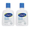 Cetaphil Oily Skin Cleanser, Daily Face Wash for Oily and Acne Prone Skin, Gentle Foaming, 125ml, Pack of 2