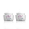 Lotus Herbals WhiteGlow Skin Whitening And Brightening Gel Cream| Hydrates, Removes Dark Spots And Tanning, Gives Radiant Glow | With Niacinamide | Face Cream For Men And Women| All Skin Types | 60g Pack of 2 - red