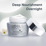 Lotus Herbals Whiteglow Gel Cream 40g, Nourishing Night Cream 40g, Set of 2 image 4 — view 4