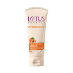 Lotus Herbals Apriscrub Fresh Apricot Scrub | Natural Exfoliating Face Scrub | Chemical Free | For All Skin Types | 180g - black — view 1