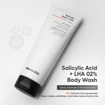 Minimalist Body Care Kit | 2% Salicylic Acid Body Wash + Underarm Roll-On + Niacinamide 5% Body Lotion | Ideal for Body Acne & Bumpy Skin, Hydration & Barrier Repair, Odor & Darkness | For Women & Men image 3 — view 3