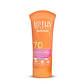 Lotus Herbals Sunscreen Daily Multi Function Sunscreen SPF 70 PA+++ | Carrot and Avocado | Preservative Free | Oil Free | Suitable For All Skin Types | For Women and Men | 60 g