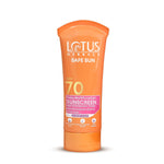 Lotus Herbals Sunscreen Daily Multi Function Sunscreen SPF 70 PA+++ | Carrot and Avocado | Preservative Free | Oil Free | Suitable For All Skin Types | For Women and Men | 60 g - brown — view 1