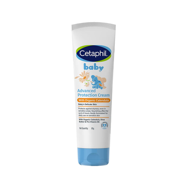 Cetaphil Baby Cream, Face & Body Moisturizing Cream | Advance Protection | Gentle & Soft with Organic Calendula 85gm - red