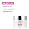 O3+ Whitening Mask for Skin Whitening, Tightening and Pigmentation Control - Infused with Natural Lavender and Cucumber Botanical Extracts (50g) image 4