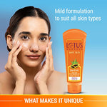 Lotus Herbals Safe Sun DeTAN After-Sun Face Wash Gel | Papaya & Aloe Vera |Preservative free, enriched with natural actives| All Skin Types | 100g image 9 — view 9
