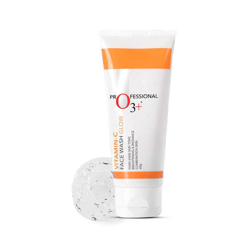 O3+ Vitamin C glowing face wash - red