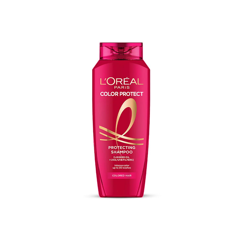 L'Oréal Paris Shampoo, Vibrant & Revived Colour, For Colour-treated Hair, Protects from UVA & UVB, Colour Protect, 200 ml - red