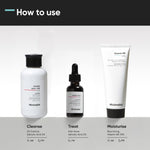 Minimalist Anti-Acne Kit, Skincare Routine Kit for Unisex, Salicylic Acid Face Wash, Vitamin B5 Moisturizer, and Salicylic Acid Serum Combo image 5 — view 5